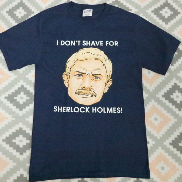 Vintage Other - SHERLOCK I Don't Shave for Sherlock Holmes T-Shirt